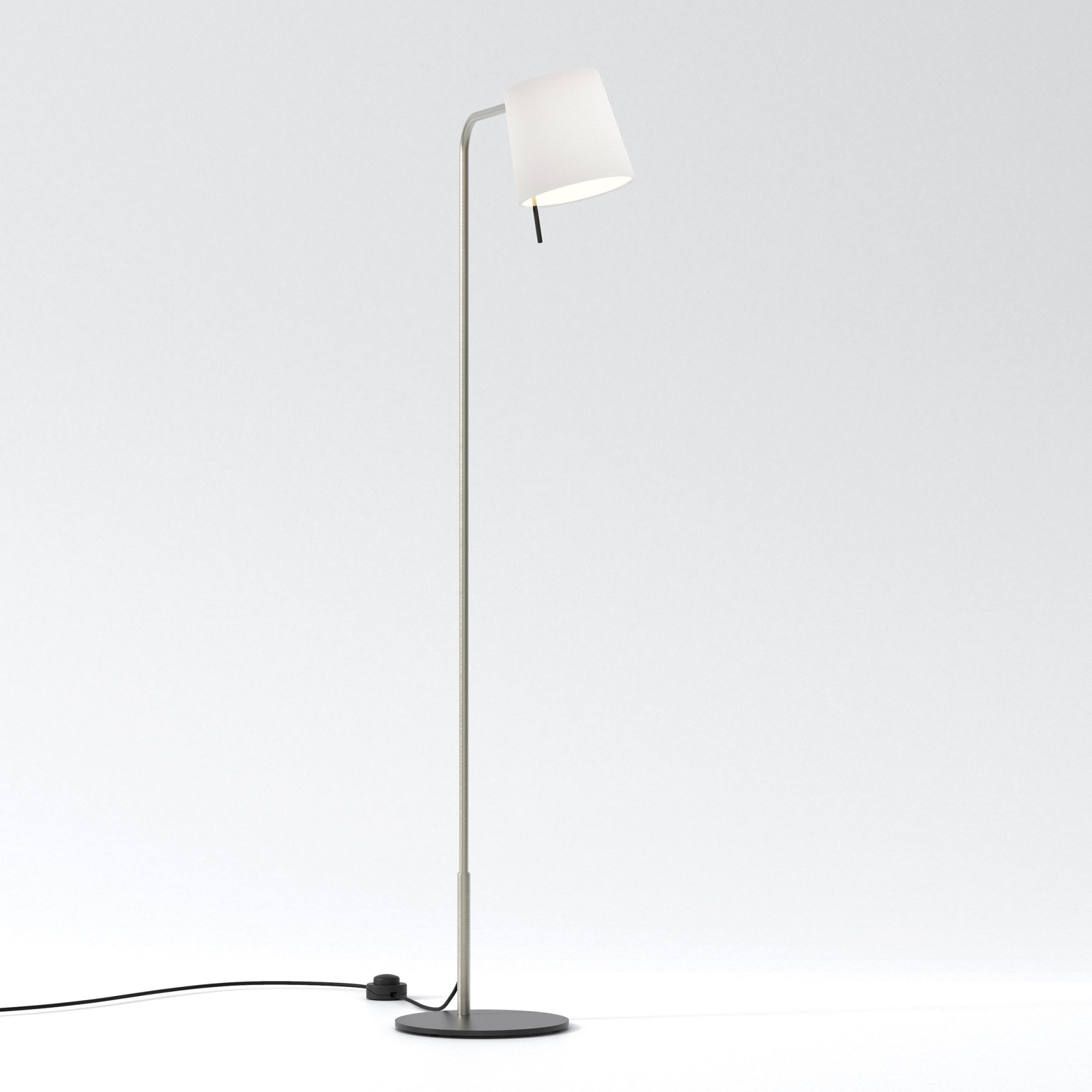1394011 Mitsu Floor Lamp Matt Nickel