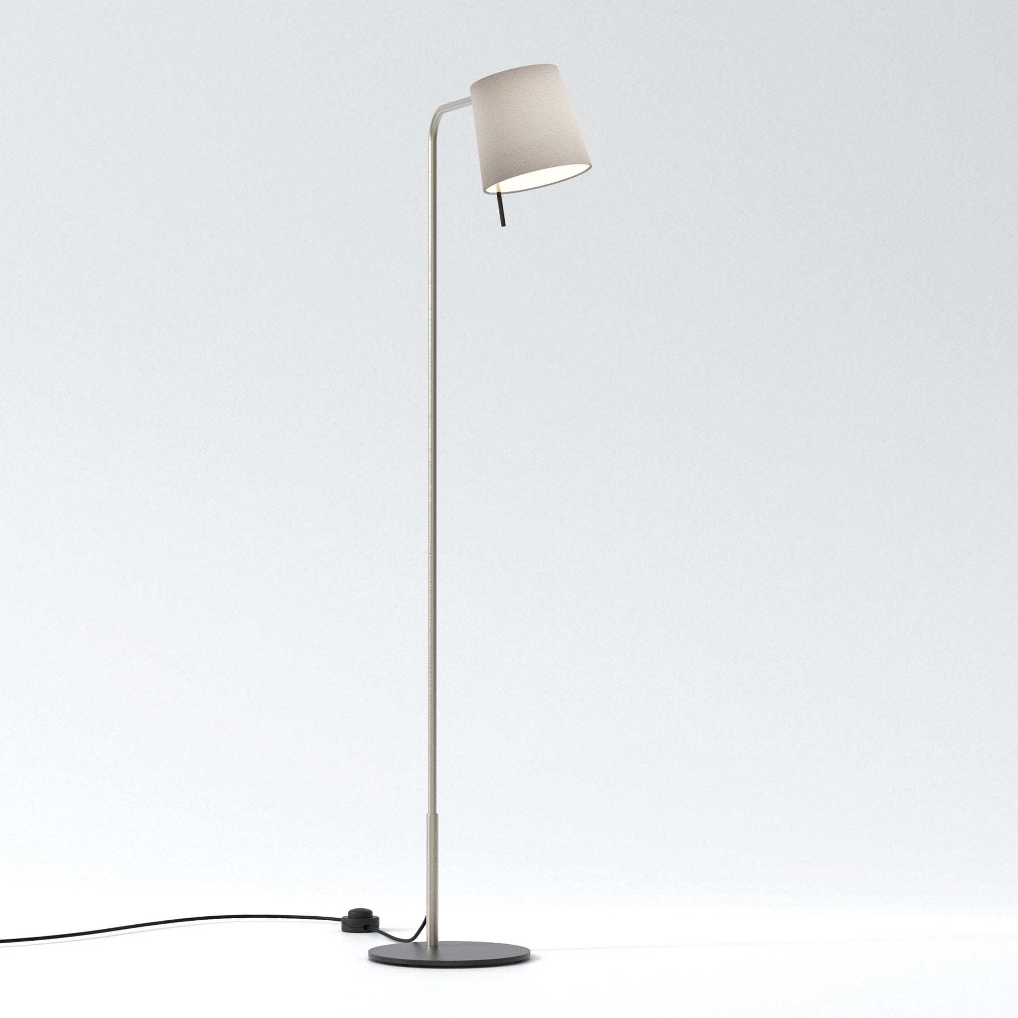 1394011 Mitsu Floor Lamp Matt Nickel