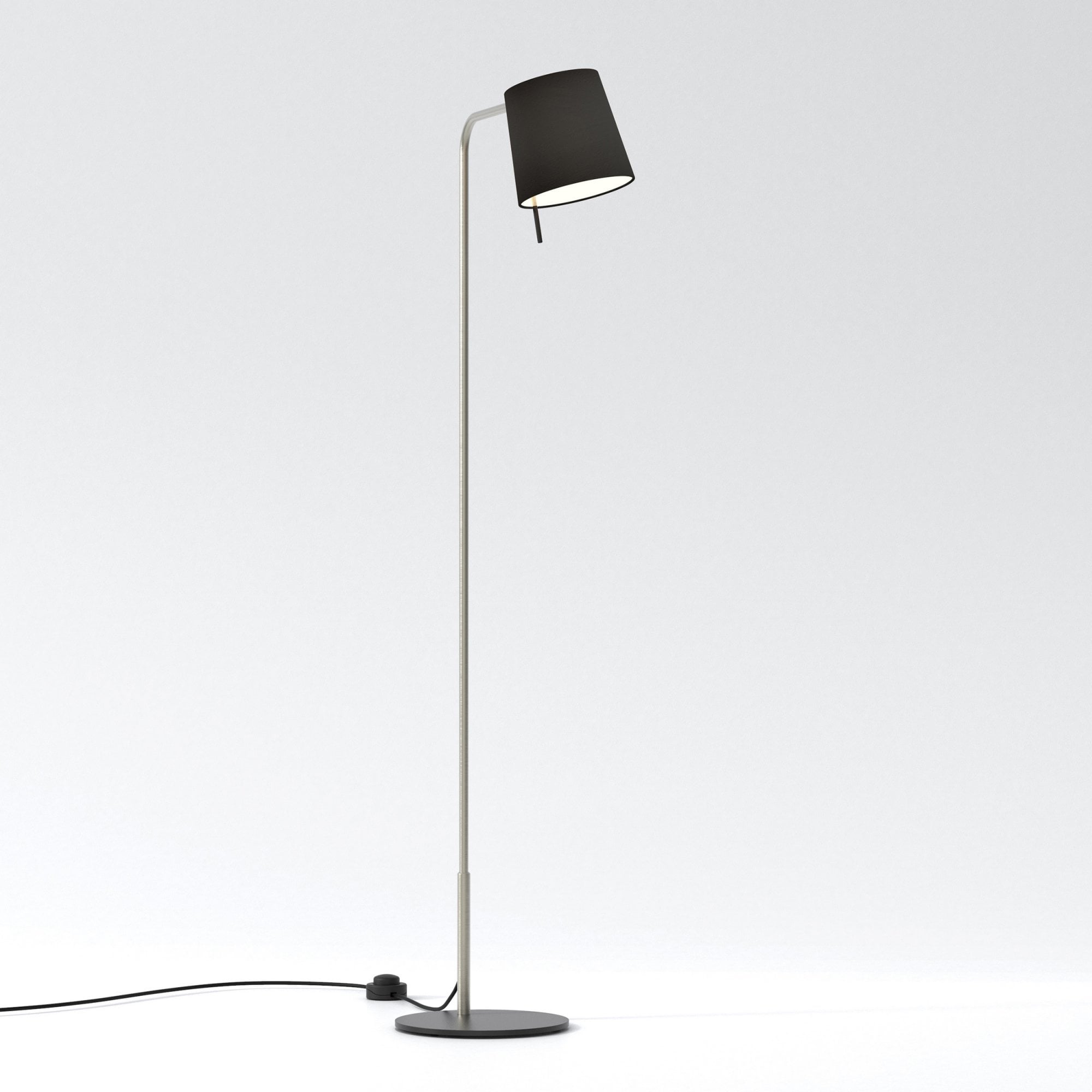1394011 Mitsu Floor Lamp Matt Nickel