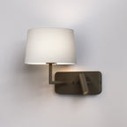 1406012 Side by Side Grande Reading Light USB Bronze