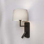 1406013 Side by Side Grande Reading Light USB Matt Black