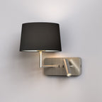 1406014 Side by Side Grande USB Reading Light Matt Nickel