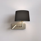 1406014 Side by Side Grande USB Reading Light Matt Nickel