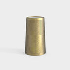 5018046 Cone 195 Shade Natural Brass