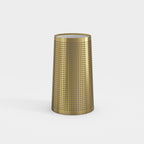 5018046 Cone 195 Shade Natural Brass