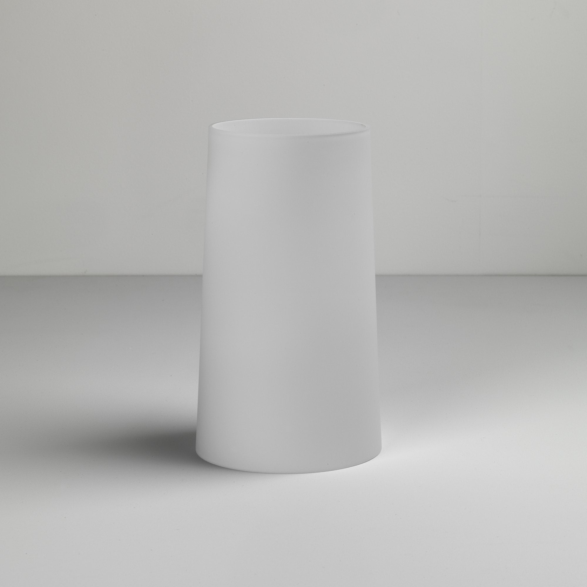5018007 Cone 240 White Glass Shade