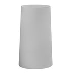 5018007 Cone 240 White Glass Shade (S)