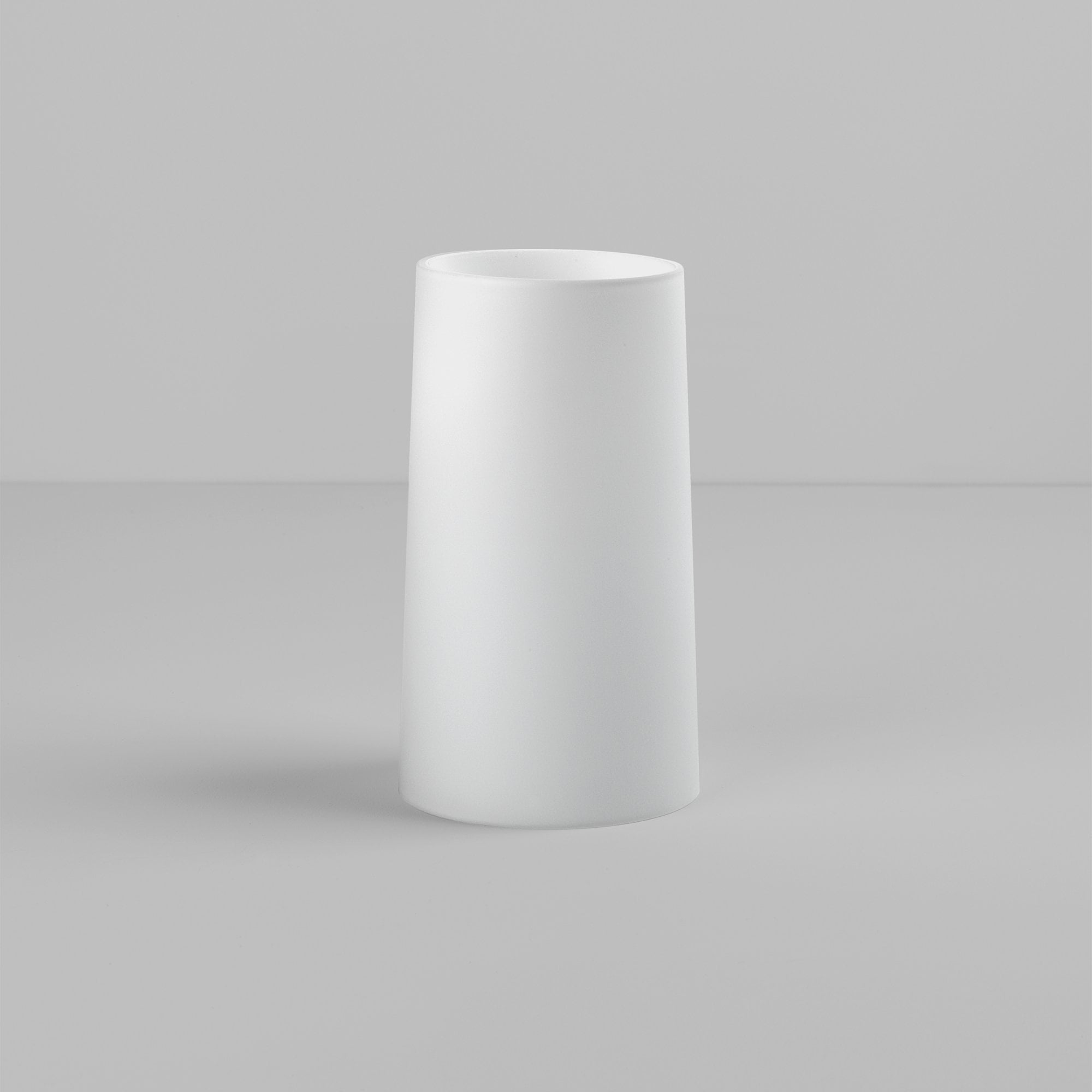 5019001 Cone 195 White Glass Shade