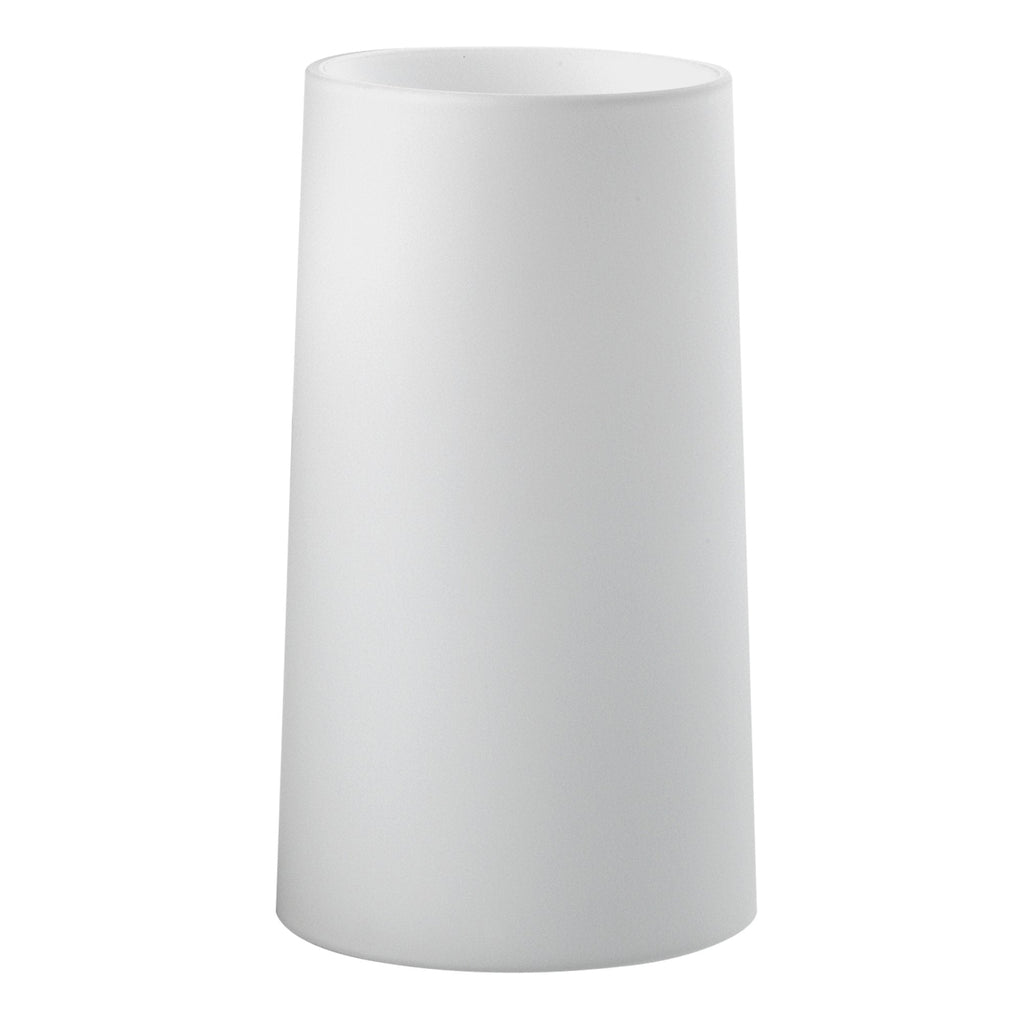 5019001 Cone 195 White Glass Shade (S)