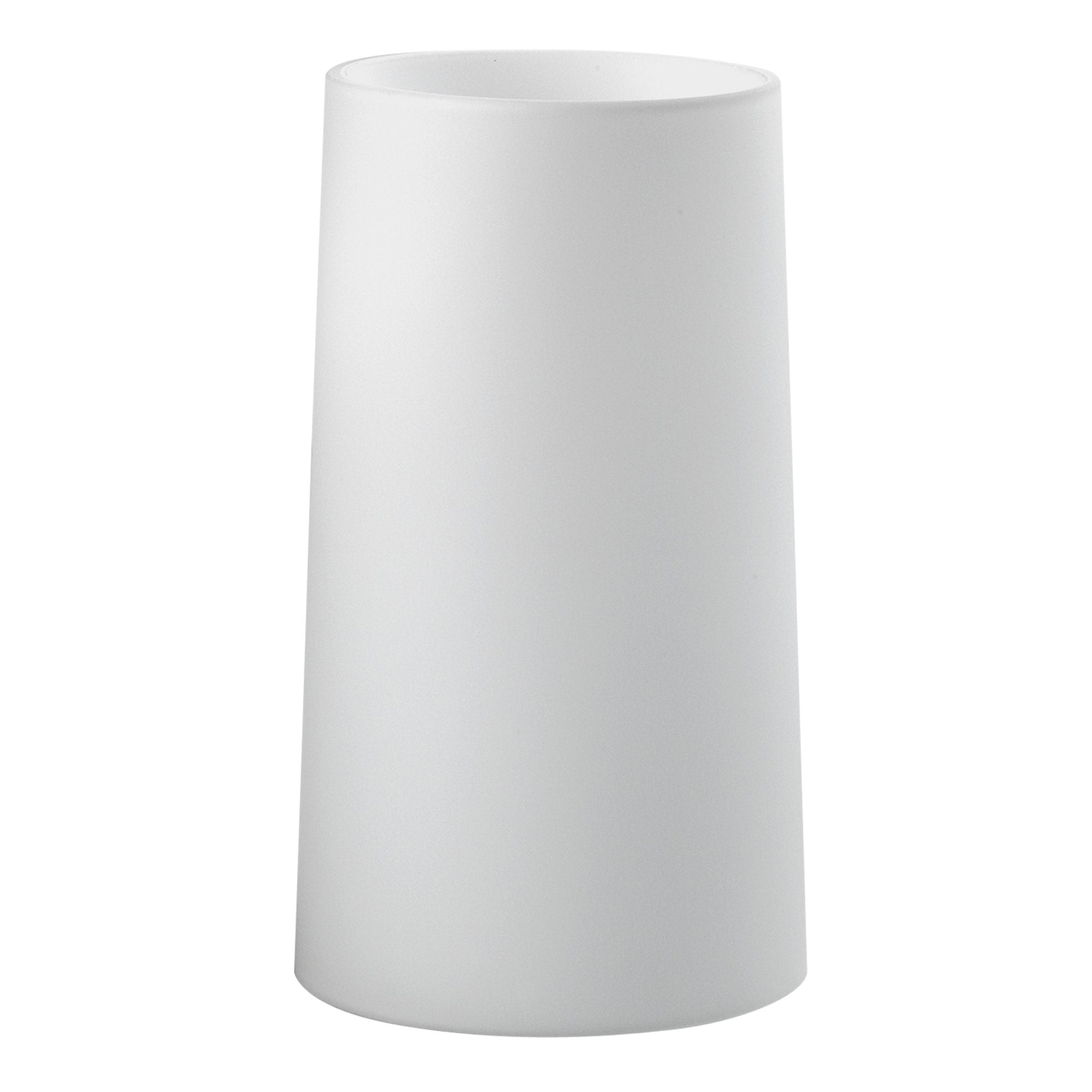 5019001 Cone 195 White Glass Shade (S)