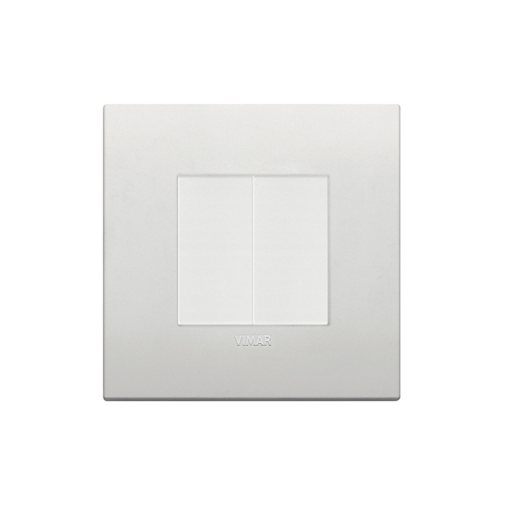 6027002 Switch Casambi twin rocker with Enocean wireless White