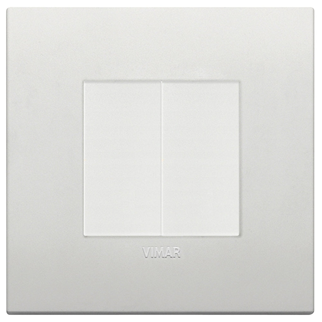 6027002 Switch Casambi twin rocker with Enocean wireless White