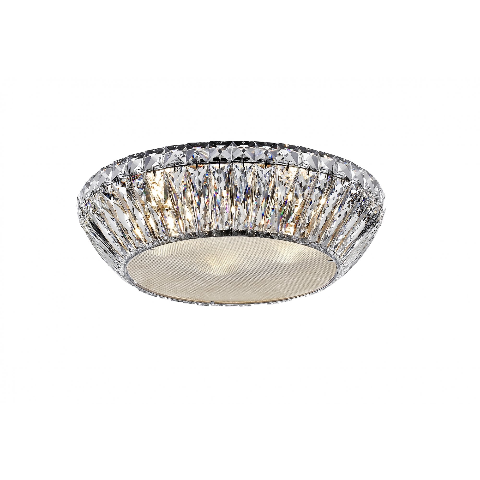 LED1705/05/PL/CH Armel 5 Light LED Crystal Flush Chrome
