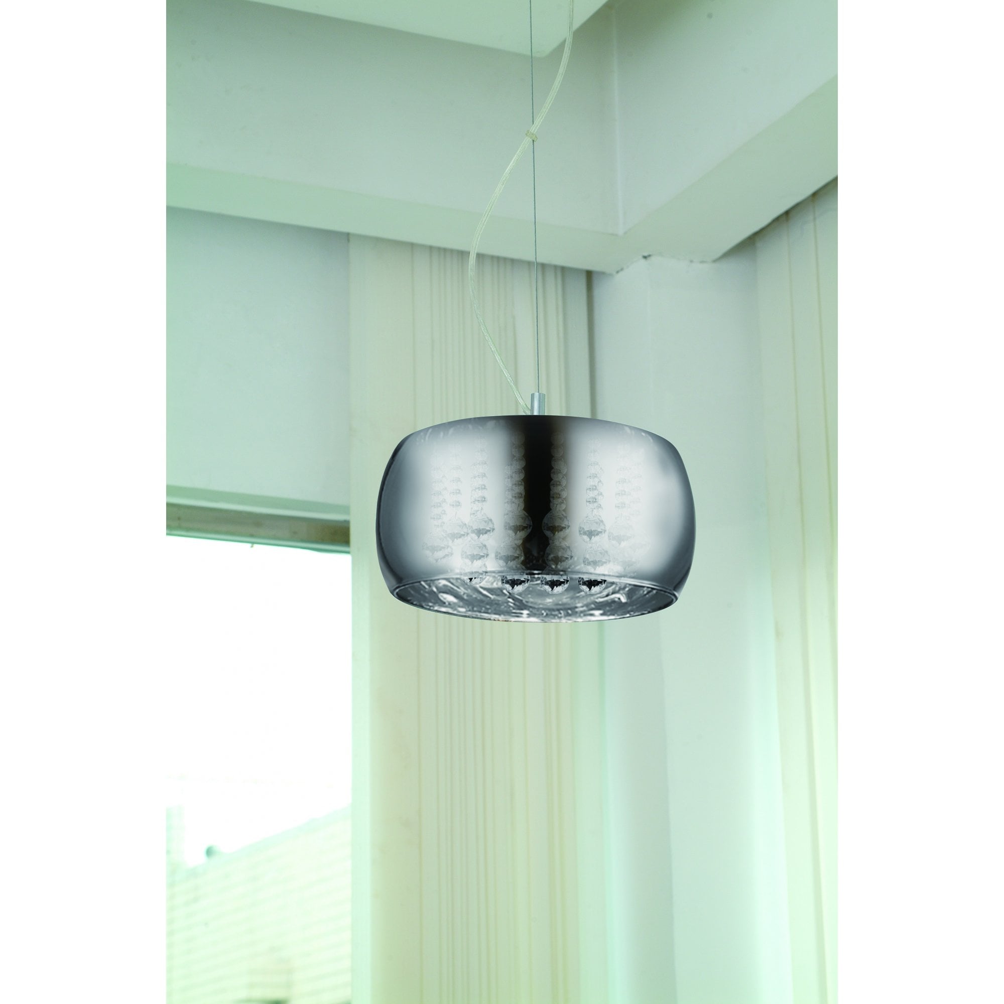 CFH606091/03A/CH Deni 3 Light Pendant Chrome