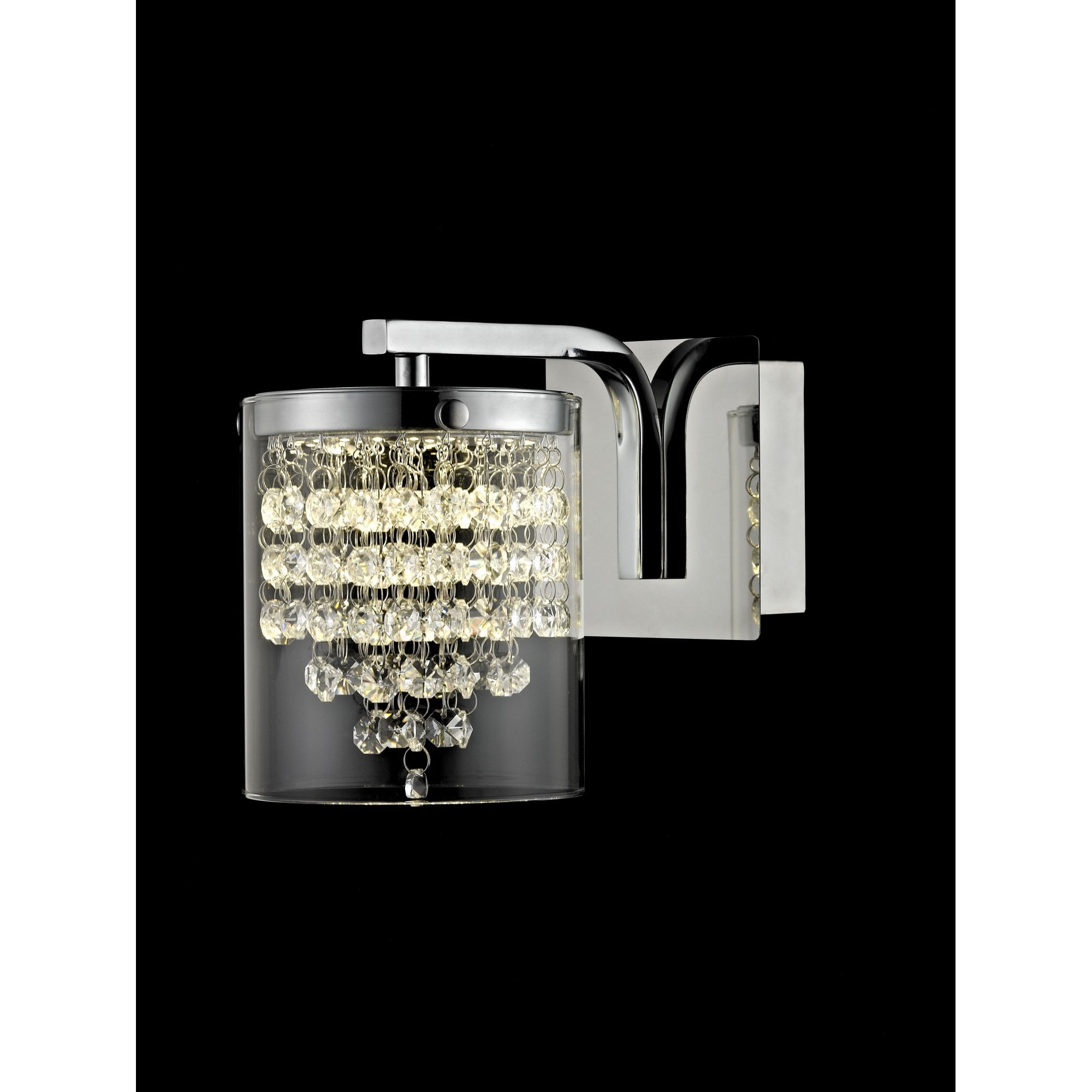 LED608242/01/WB/CH Florina 1 Light LED Wall Chrome