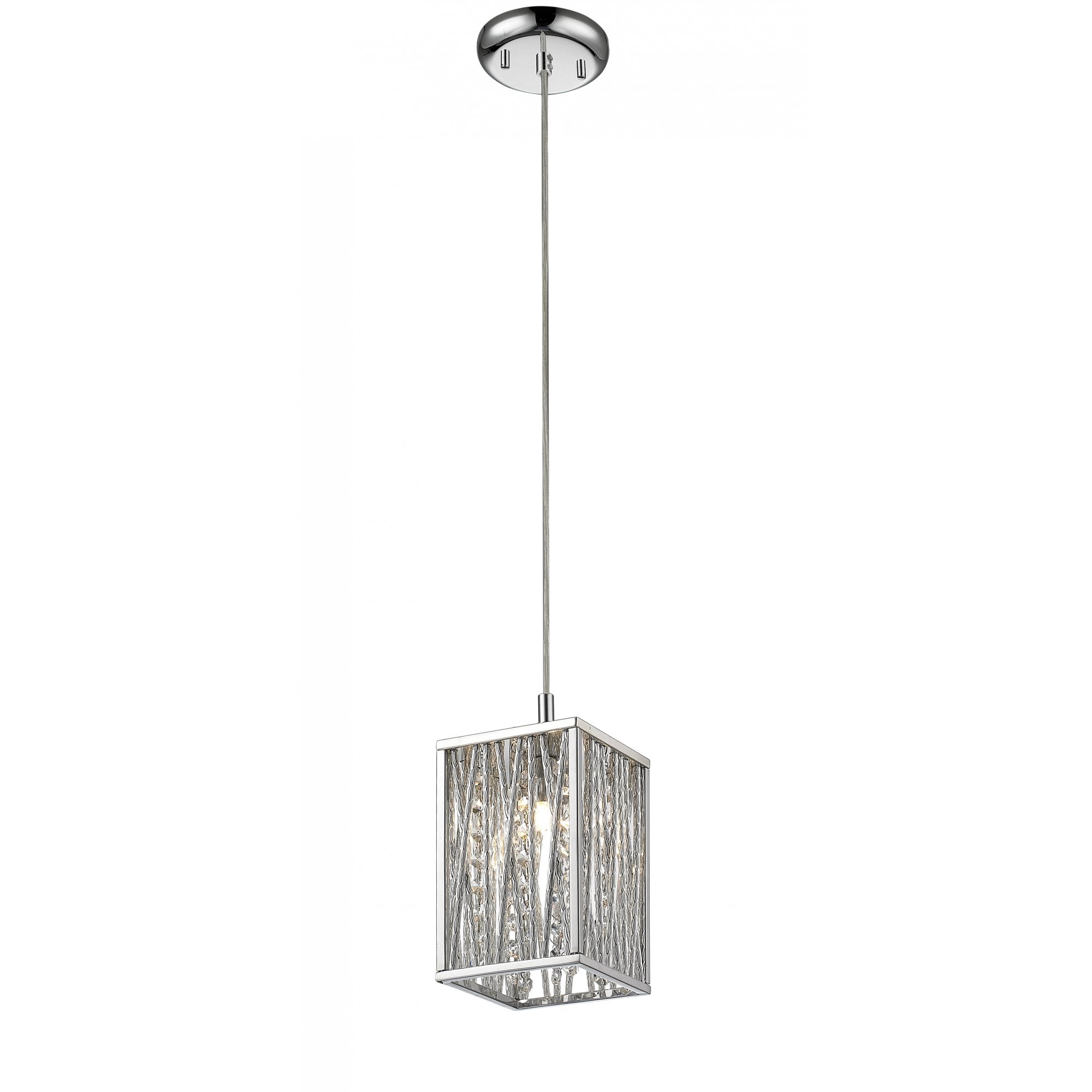 CFH310221/01/CH Melenki 1 Light Pendant Hanging Chrome