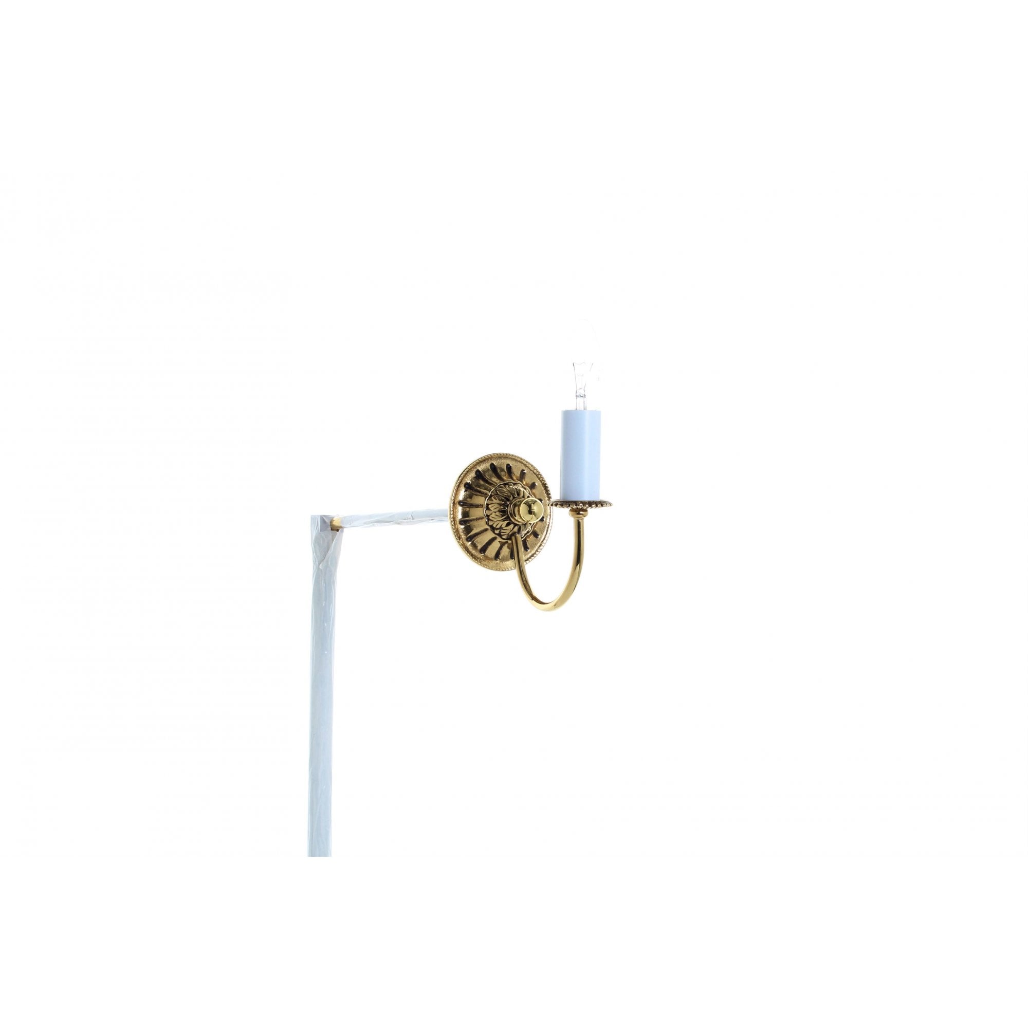SMBB00071/PB Solar 1 Light Wall Light Polished Brass