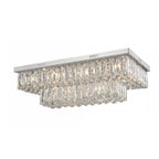 CFH1708/12/CH Lilou 12 Light Flush Ceiling Chrome