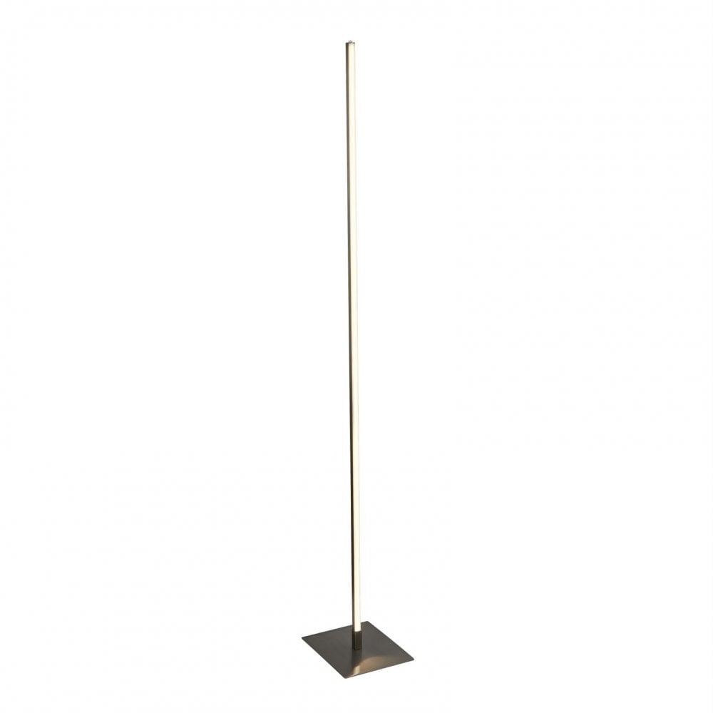 96383-1SS Tribeca 1 Light LED Floor Lamp Temperature Colour Changing Satin Silver