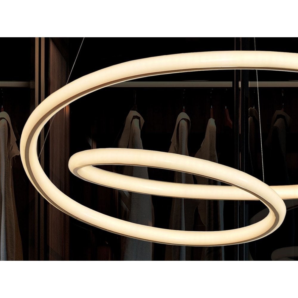 138611 Tube LED Pendant Light Gold