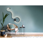227018 Grafos LED Wall Light Black