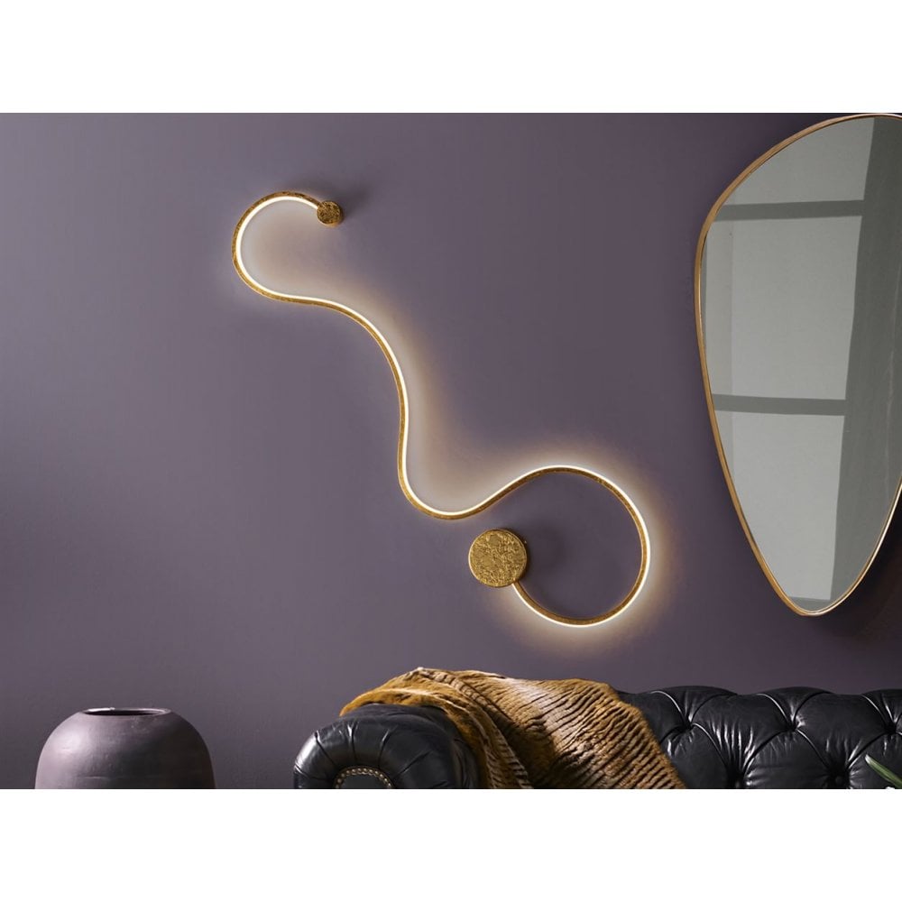 227032 Grafos LED Wall Light Gold