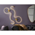 227032 Grafos LED Wall Light Gold