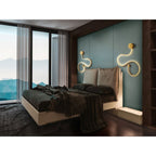227131 Grafos LED Wall Light Gold