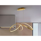 328326 Lia LED Pendant Light Gold