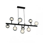 345509 Altais 9 Light Pendant Light Black
