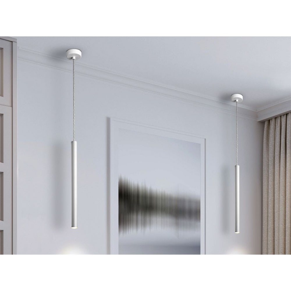 373075 Varas LED Pendant Light White