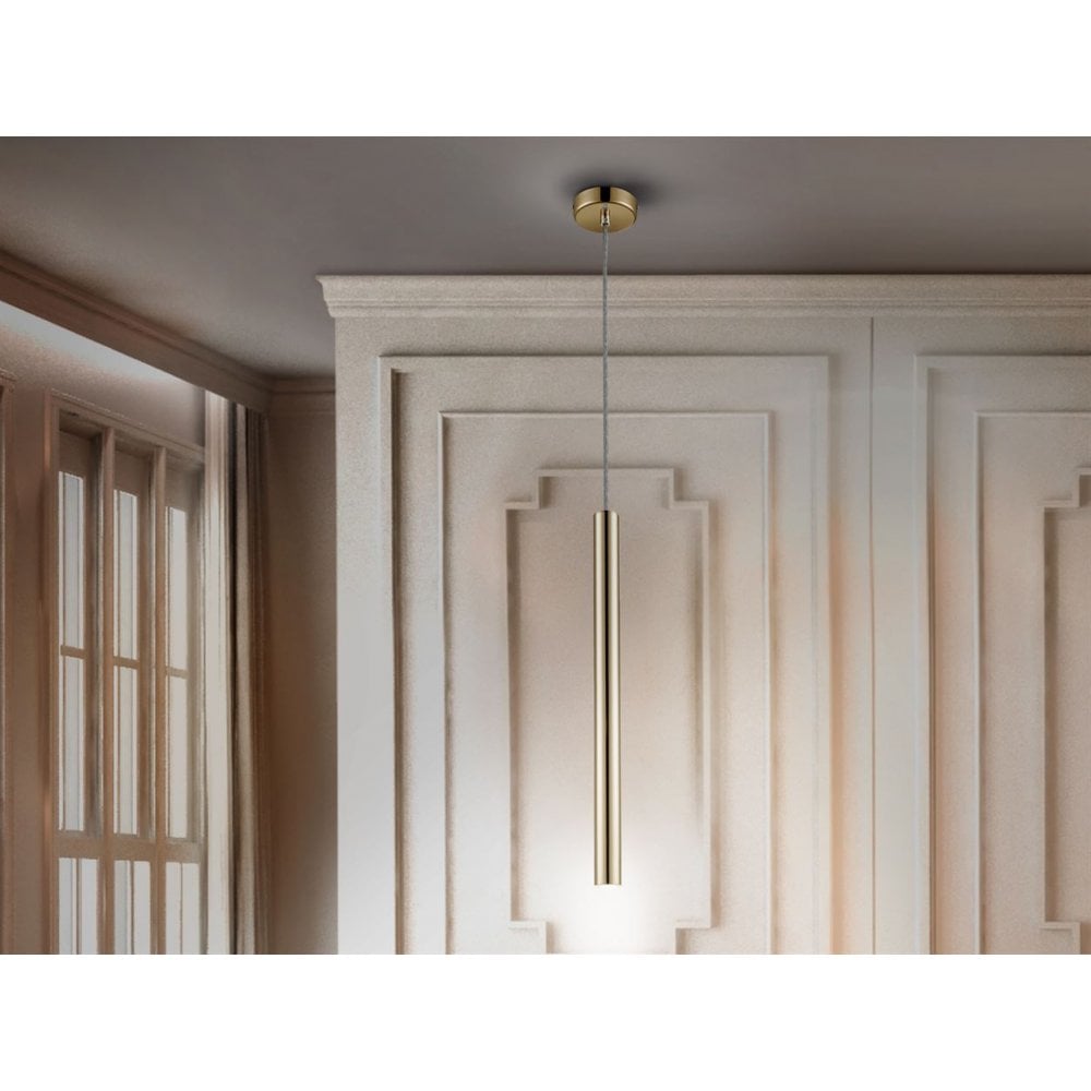 373091 Varas LED Pendant Light Gold