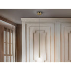373091 Varas LED Pendant Light Gold