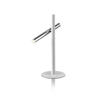373581UK Varas LED 2 Light Table Lamp Chrome White