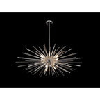 381628 Evasion 9 Light Pendant Light Chrome