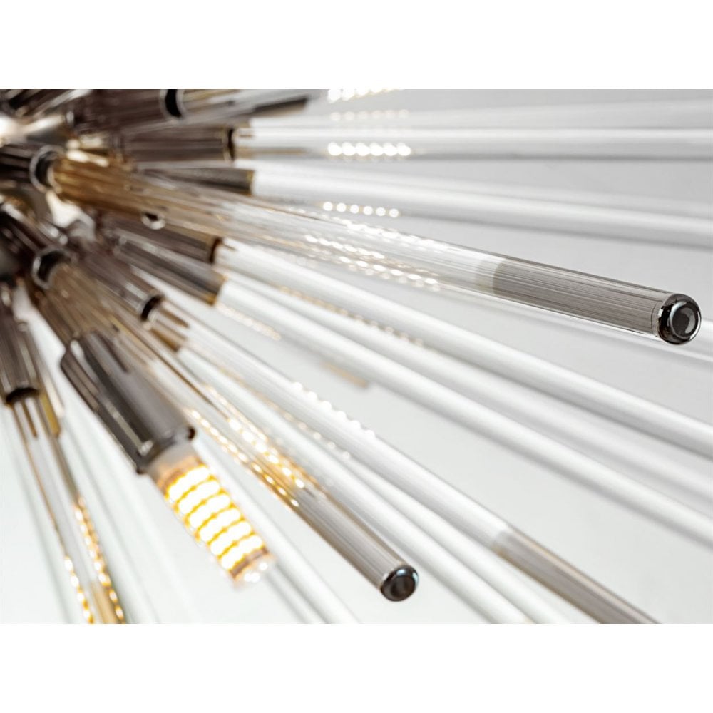 381628 Evasion 9 Light Pendant Light Chrome