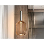 413503 Micron LED 1 Light Pendant Light Gold