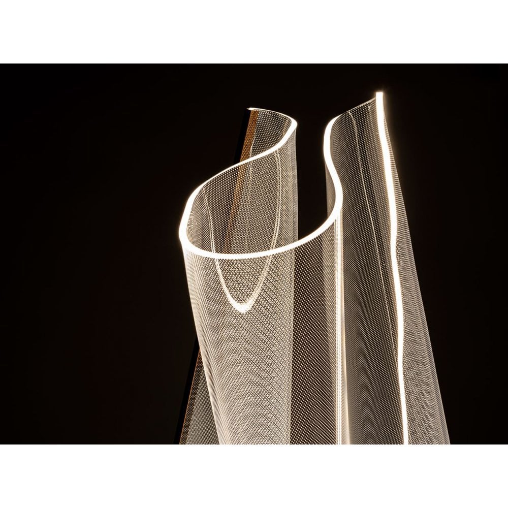 608312 Velos LED Floor Lamp Rose Gold
