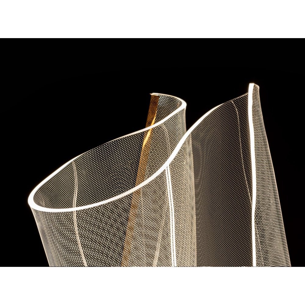 Velos LED Floor  Lamp Rose Gold