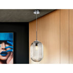 735840 Tensai 1 Light Pendant Light Glass (SD)