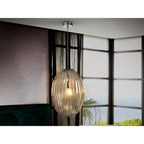 752091 Ovila 1 Light Pendant Light Glass