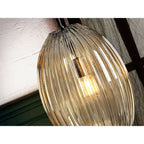 752091 Ovila 1 Light Pendant Light Glass