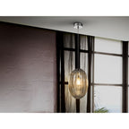 752183 Ovila 1 Light Pendant Light Glass
