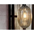 752183 Ovila 1 Light Pendant Light Glass