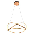 757232 Ocellis LED Pendant Light Rose Gold