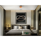 757232 Ocellis LED Pendant Light Rose Gold