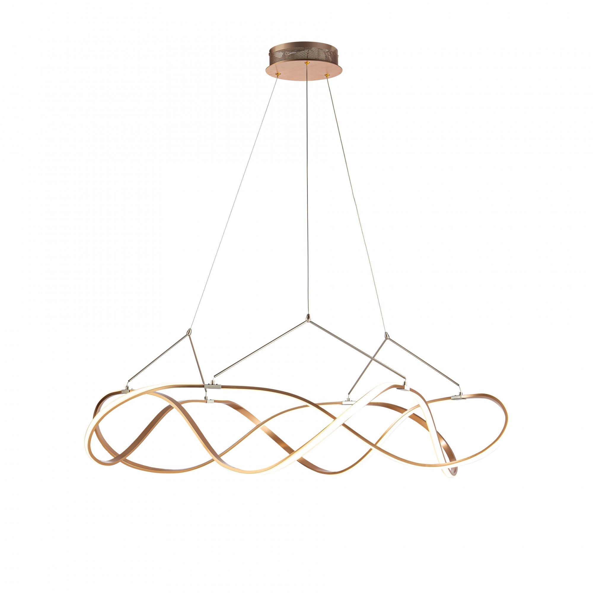 763592 Molly LED Pendant Light Rose Gold