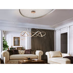 763592 Molly LED Pendant Light Rose Gold