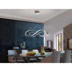 763950 Molly LED Pendant Light Chrome