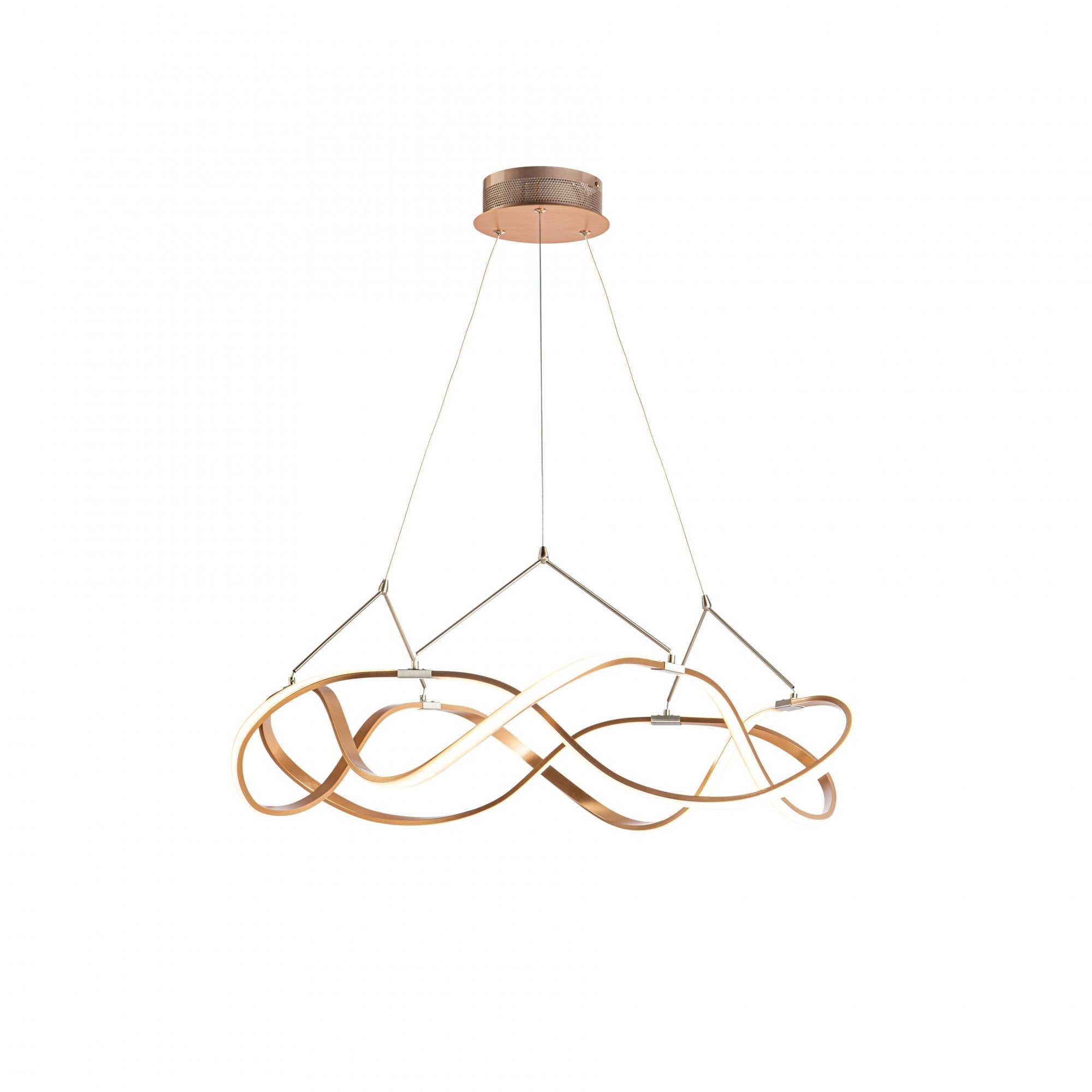 763967 Molly LED Pendant Light Rose Gold